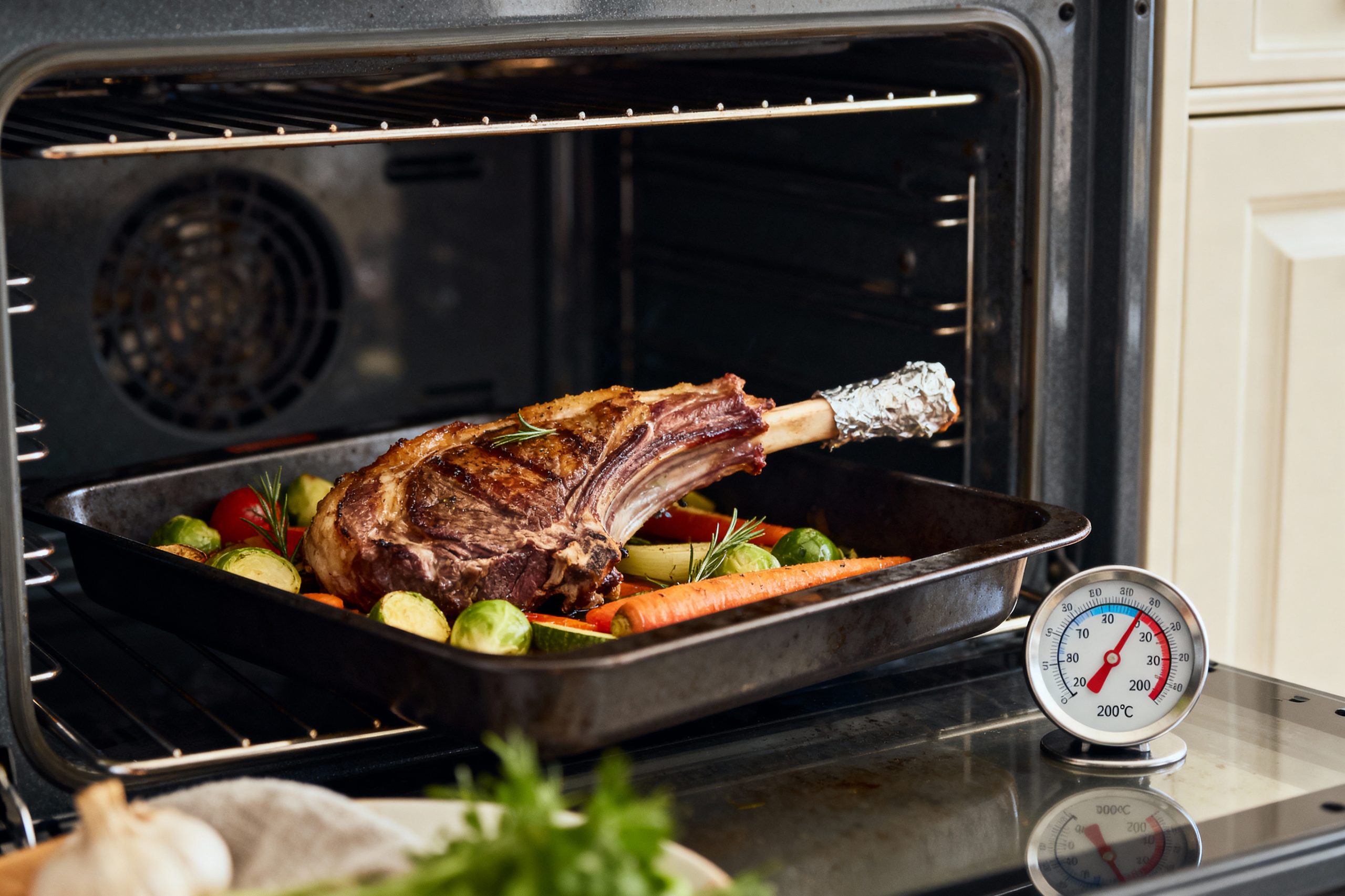 temps de cuisson de la souris d'agneau au four