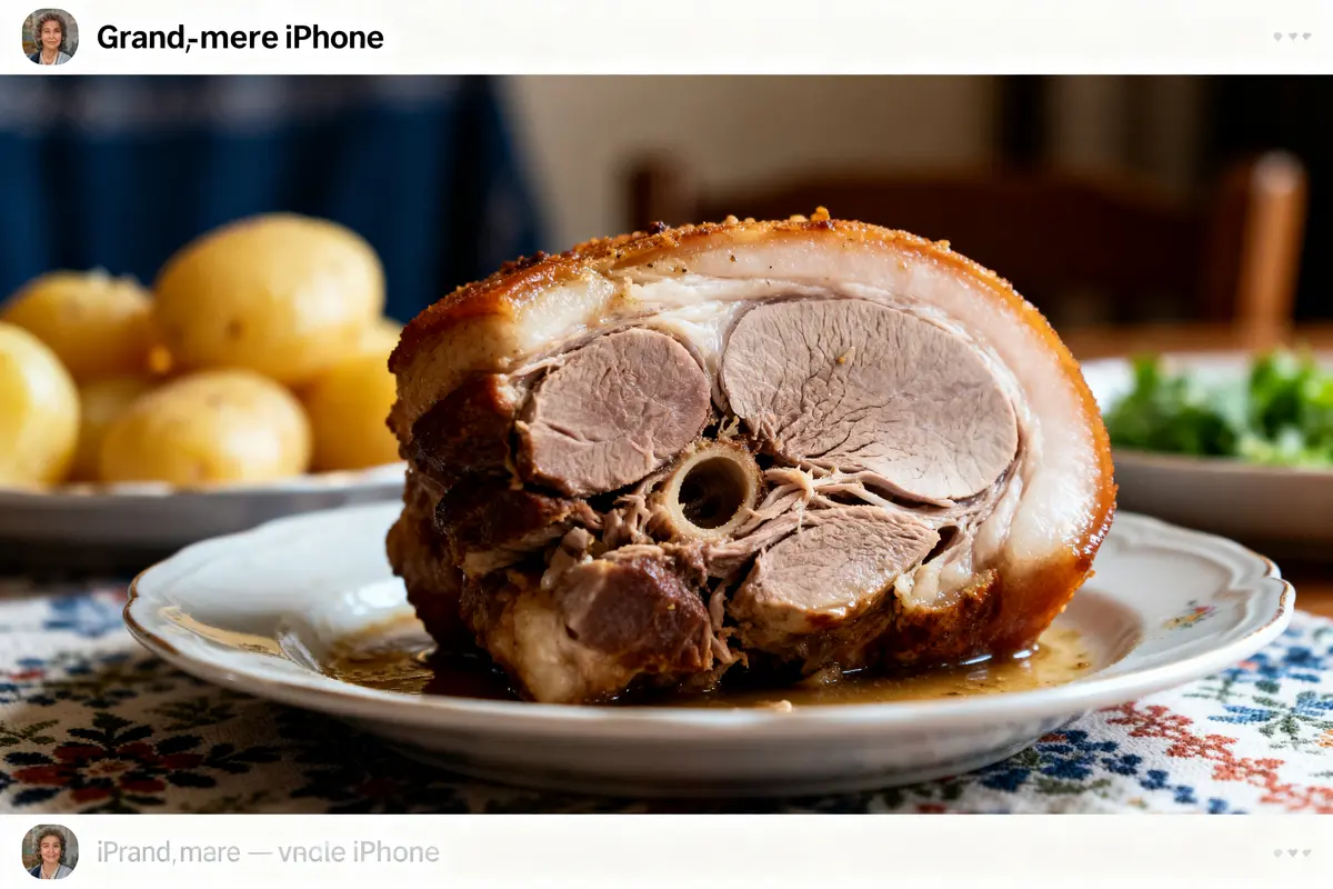 pexels-michal-pech-213601-757318 (1) Joue de porc façon grand-mère servie avec pommes de terre et légumes verts en arrière-plan