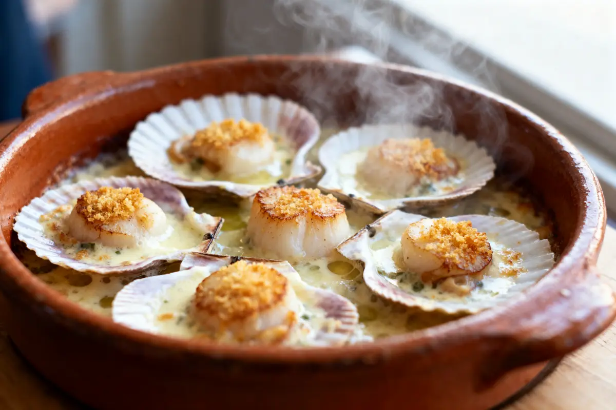 Coquilles Saint-Jacques à la Bretonne : Recette facile et rapide !